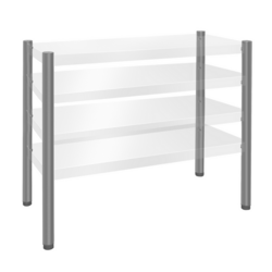 طبقه اکونومی ضمیمه شونده - 800*370 میلیمتر - دارای دو طبقه - ارتفاع 0.7 متر