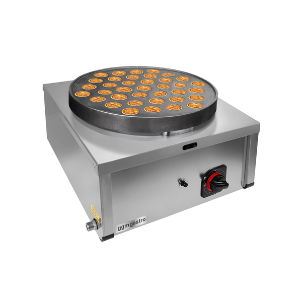 Crêpe maker op gas - Vorm: Poffertjes