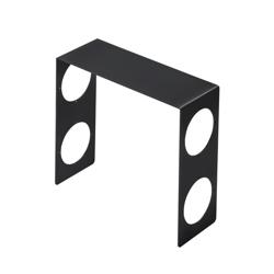 Kehys kuppi- ja kansiannostelijalle - musta - sis. silikonirengassarjan