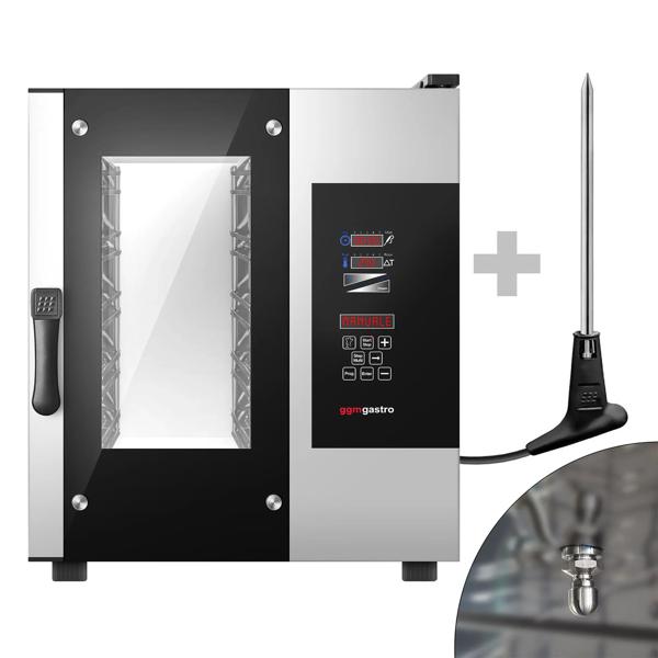 Commercial Combi Steamer - Digital - 5× GN 1/1 – LED lighting