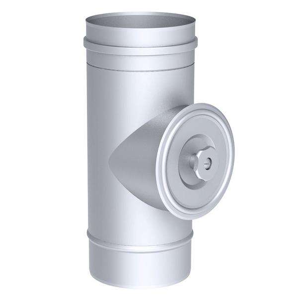 Spirobuis - in RVS - lengte: 476mm - Ø 350mm