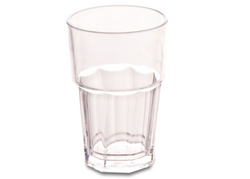 Polycarbonaat glas - 250 ml - set van 50