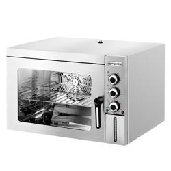 Electric Commercial Compact Convection Oven with Steam Injection - Manual Controls - 1 Baking Chambers - 1x 353x327mm - 30L - incl. 1x Grid & 1x Baking Tray 353x327mm