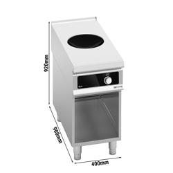 Μονή Επαγωγική εστία Wok - 5,0 kW - Ø 300 mm - Bflex Digital