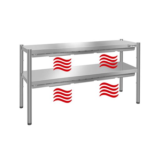 Ponte térmica PREMIUM - 1600x370mm - com 2 prateleiras - altura: 725mm