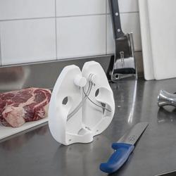 F. DICK | Rapid Steel Hyper Drill Pull-Through Knife Sharpener – White