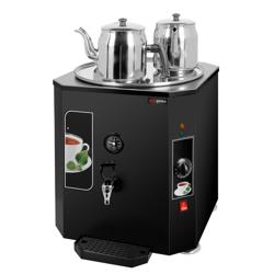 Samovar elettrico professionale - 23L - 2,5kW - con 2 teiere