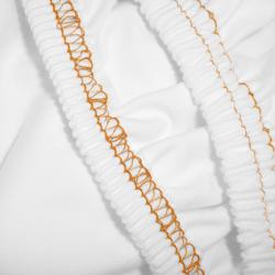 (10 Stück) Jersey Spannbettlaken - 200g/m² - 100x200cm - Weiß