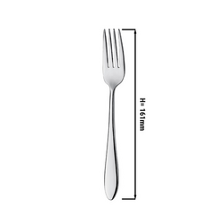 Dessertgaffel Leandro - 16,1 cm - 12-pack