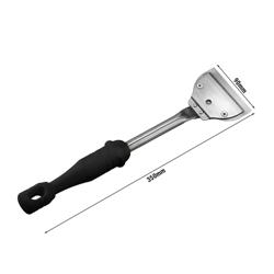 Rascador de acero inoxidable - 89x348mm - acero inoxidable - con mango ergonómico - compatible con Series 600/700/900