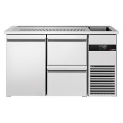 Barkylbänk PREMIUM - 1550x700 mm - 1 dörr & 2 lådor