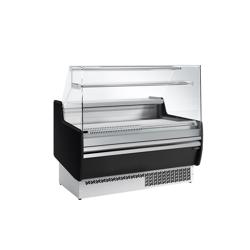 Serve Over Counter - 1310mm - with 2 doors - with 1 shelf - black front