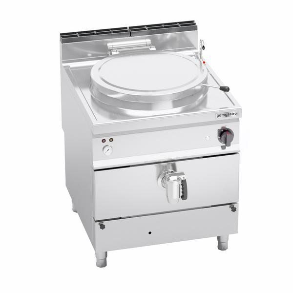 Gazlı Pişirme Kazanı - 150 Litre - 20,9 kW - Dolaylı Isıtma