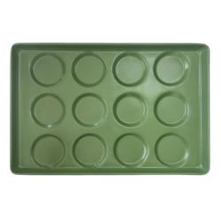 Backblech - Aluminium - antihaftbeschichtet - für 12x Burger Brötchen - EN 400x600