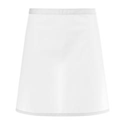 (6 szt) KARLOWSKY | Fartuch  w talii Basic - Biały