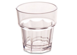 Polycarbonaat glas - 200 ml - set van 50
