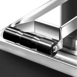 Klämgrill | Hamburgergrill - 2,2 kW - Slät topp och botten - Grillyta: 350x330mm