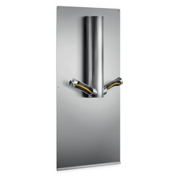 (2 шт.) DYSON | AIRBLADE 9kJ - Сушарка для рук із сенсорним датчиком та HEPA-фільтром - Матова нержавіюча сталь