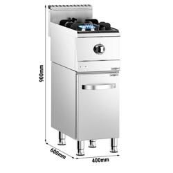 Fogão a gás - 1 queimador - 6,5 kW - incluindo armário baixo