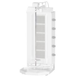 Spiedo per gyros/griglia per kebab con 5 bruciatori e Motore sopra