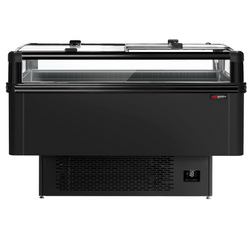 Insulă congelator - 1613x1078mm - 260 litri - capac glisant din sticlă