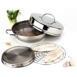 DEMEYERE | SPECIALTIES 3 - Il set per affumicatura - 4 pezzi - Acciaio inox