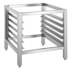 Base de suporte para forno a vapor combinado + Suporte de tabuleiros para 3x GN
