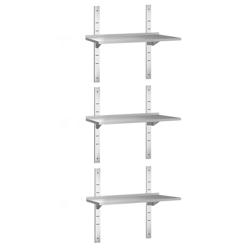 Wandborde PREMIUM - 1000x300mm - mit 3 Etagen