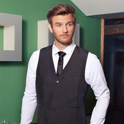 (6 pièces) KARLOWSKY | Gilet homme Basic - Noir - Taille : S