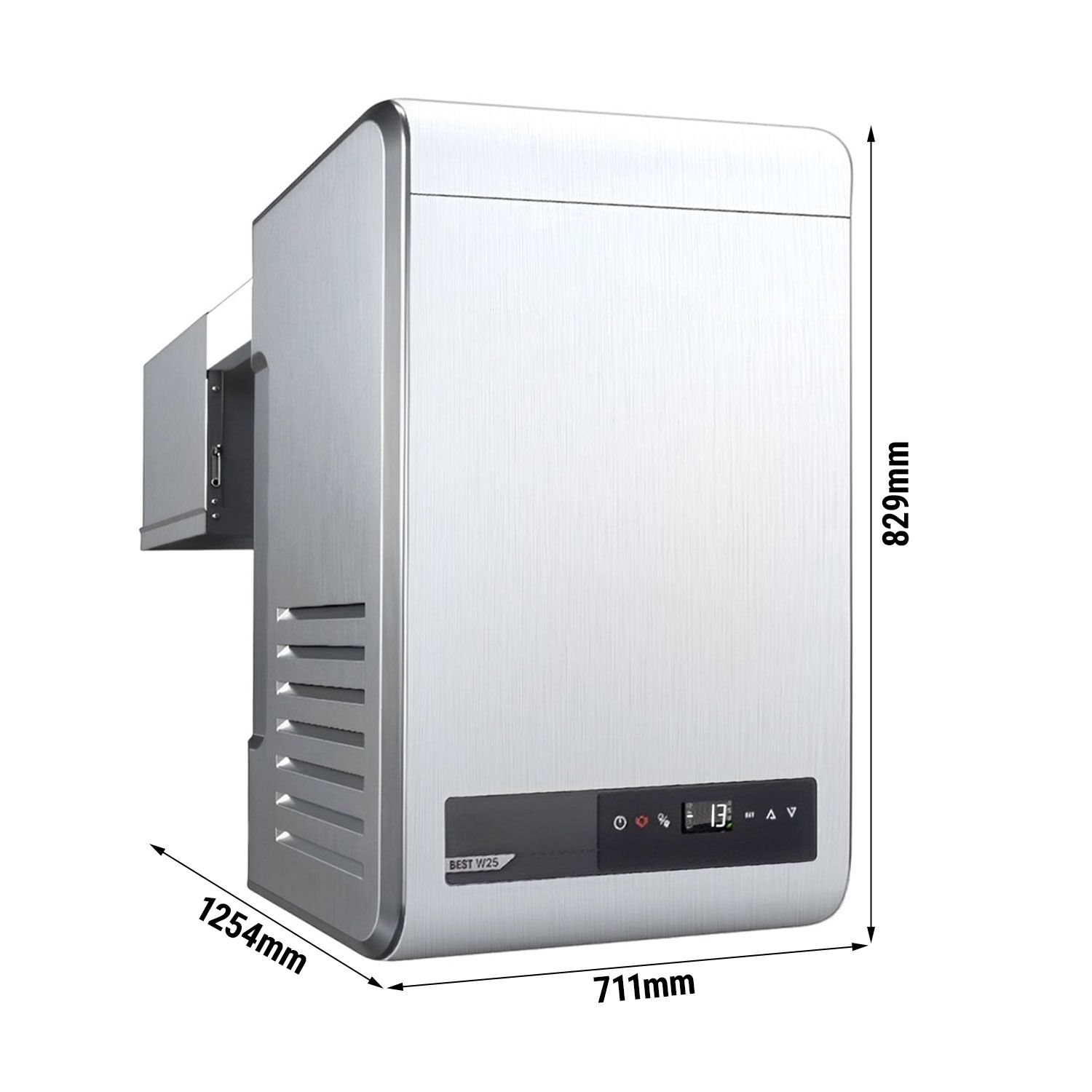 Groupe de froid négatif monobloc mural - pour volume max. 38,5m³ - 2300W