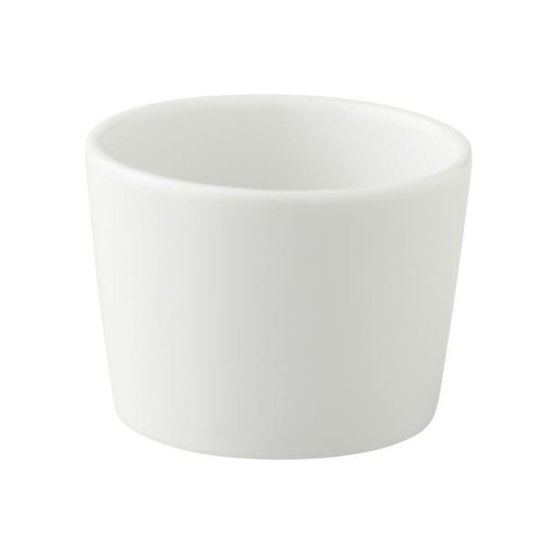 (6 pcs) Coupe - WHITE DELIGHT - Porcelaine - Ø 100mm - 230ml - Blanc