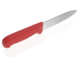 Faca trinchante - 20 cm – Vermelho
