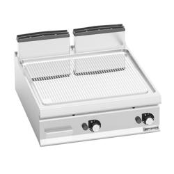 Plynová grilovací deska - 20 kW - Drážkovaný
