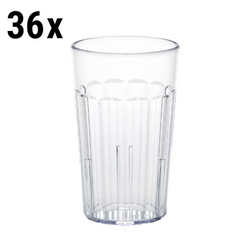 (36 bucăți) CAMBRO | NEWPORT - Pahar de băut - 300 ml - BPA-Free - Transparent