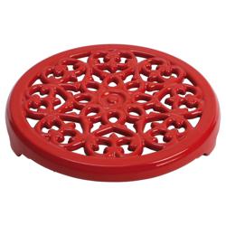 STAUB | SERVING - Подставка под горячее  Lilie - 230 мм - Чугунная - Вишневая