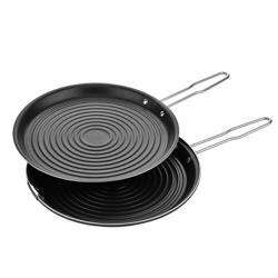 Dubbele koekenpan (keerbaar) - gietaluminium - Ø 320mm - Hoogte: 60mm - met anti-aanbaklaag