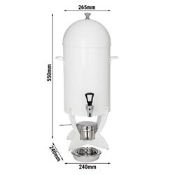 Dispenser per bevande calde - 5L - Bianco