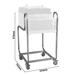 Chariot pour vitrine à glace