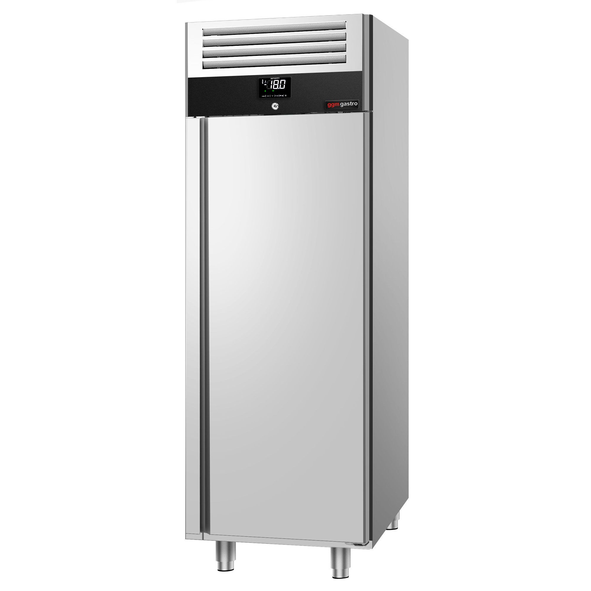 Armoire réfrigérée négative Inox AISI 304 PREMIUM - GN 2/1 - 600 L - avec 1 porte