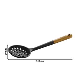 STAUB | Habszivacs simító - 310mm - Szilikon - Fekete