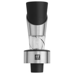 (1 piece) ZWILLING | Sommelier Wine Aerator & Pourer with Stopper – 18/10 Stainless Steel – Spiral Vent, Drip‑Free