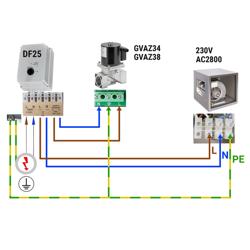 Toerentalregelaar met 5 standen - 230Volt - 5 Ampere
