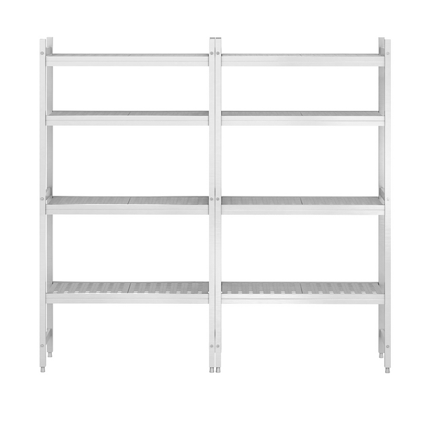 Aluminium rekkenset (geanodiseerd) - Installatiediepte: 360mm