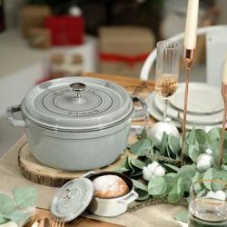 STAUB | LA COCOTTE - Μίνι Χύτρα - Ø 100mm - Χυτοσίδηρος - Λευκή τρούφα