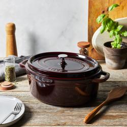 STAUB | LA COCOTTE – Cocotte – owalna – 290 mm – żeliwo – kolor grenadynowy