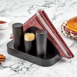 (12 stuks) Cruet - Set van 4 - Servetten, Tandenstokers, Zout & Peperstrooier