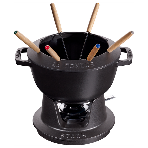 STAUB | SPECIALITIES - Set de Fondue - Ø 200mm - Hierro fundido - Negro