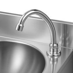 Lavamanos - con grifo monomando (conexión de agua fría y caliente) y dispensador de jabón