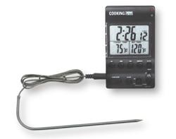 Braadthermometer met timer - sondelengte: 165mm - -30°C tot +200°C