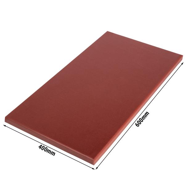 Kesme tahtası - 400x600mm - Kalınlık 20mm - Kahverengi